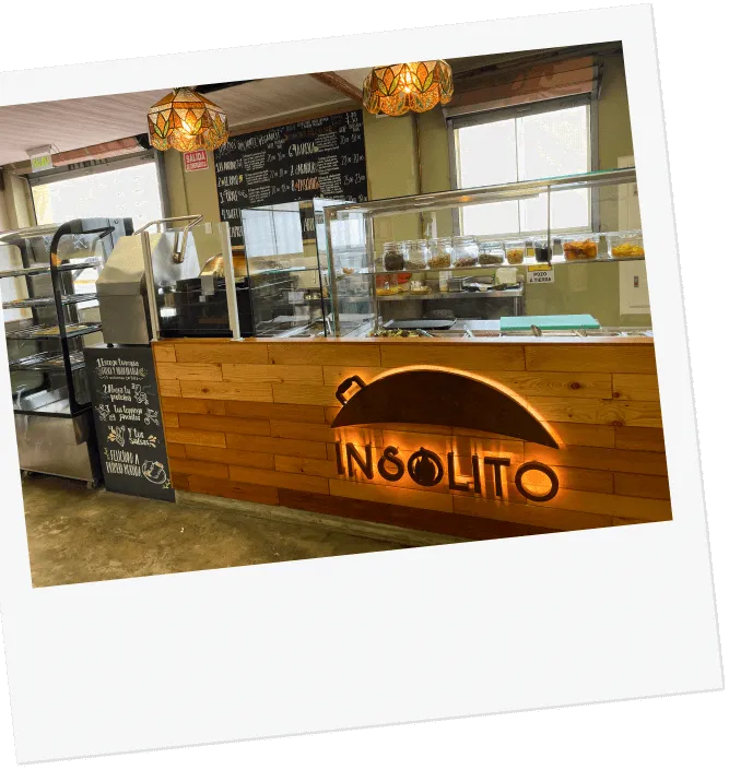 El primer local de Insólito